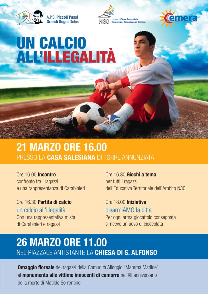 un calcio all'illegalità